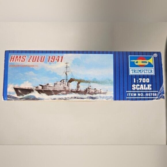 Trumpeter 1/700 HMS Zulu 1941 Model Ship - Picture 6 of 9